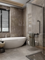 Gạch màu nâu xám đậm 600×600 60LUCT04
