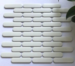 Gạch ốp tường mosaic DT570 (Màu trắng)
