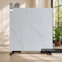 Gạch trắng vân mây bóng 100LU11G009