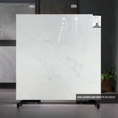 GẠCH GIẢ ĐÁ 100x100 100LUGRECIAN WHITE