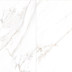 Gạch mờ hiệu ứng 600x1200 Carved Carrara Grande