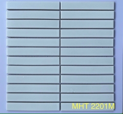 Gạch mosaic thẻ que mờ 296x300/22x145 Y22F01M / Y22F801 (màu trắng)