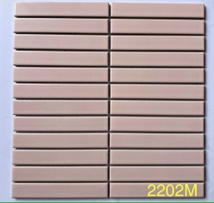 Gạch mosaic thẻ MHT2202M (màu hồng)