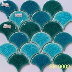 Gạch mosaic vảy cá MHF 9002 (mix màu)