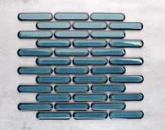Gạch mosaic thẻ que DT082 (màu xanh ngọc)