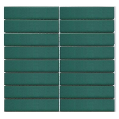 Gạch mosaic thẻ que mờ 275x290/32x145 Y33F11M / Y33F811 (màu xanh rêu)