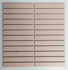 Gạch mosaic thẻ que mờ 296x300/22x145 Y22F02M / Y22F802 (màu hồng)