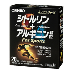 Bột tăng cơ cho người tập thể thao Citrulline + Arginine/ Granules Orihiro 20 gói