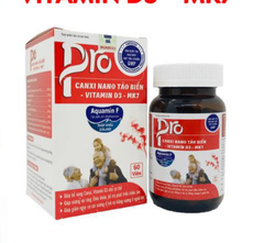 Pro Canxi Nano tảo biển - Vitamin D3 - MK7