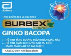 SURBEX® NATURAL GINKO BACOPA