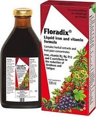 Floradix liquid iron and vitamin formula
