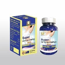 Healthy Golden_ Super Fat To Go Complex With Forskolin 25mg - Hỗ trợ giảm béo