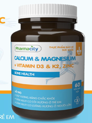 CALCIUM & MAGNESIUM + VITAMIN D3 & K2, ZINC BONE HEALTH