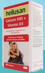 Heilusan Calcium 600 + Vitamin D3 Tabletten