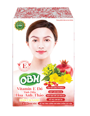 OBH VITAMIN E ĐỎ TINH DẦU HOA ANH THẢO