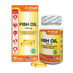 VitaR Fish Oil - Tăng cường sức khỏe tim mạch