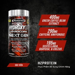 HYDROXYCUT NEXTGEN - 100 VIÊN