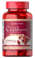 Puritan's Pride Natural Cranberry - (60/120 viên)