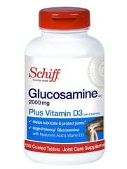 SCHIFF GLUCOSAMINE 2000MG PLUS VITAMIN D3