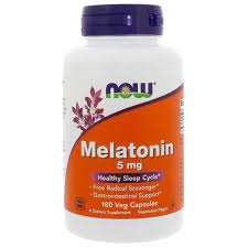 NOW MELATONIN 5mg - 180 Viên