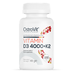 Ostrovit D3 Vitamin 4000+K2 (100 viên)