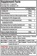 HYDROXYCUT NEXTGEN - 100 VIÊN