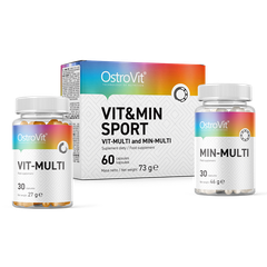 OSTROVIT Combo Sport Vitamin + Mineral (30 lần dùng)