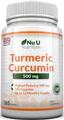 NUU TURMERIC CURCUMINE 500MG