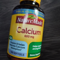 Nature Made Calcium 600mg + Vitamin D3