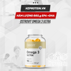 OSTROVIT OMEGA 3 ULTRA - DẦU CÁ HÀM LƯỢNG CAO 340/220mg EPA/DHA (90 VIÊN)