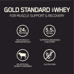 GOLD STANDARD 100% WHEY - 5LBS