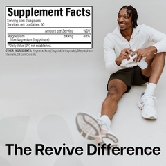 Revive Magnesium Glycinate 200mg - Giảm Căng Thẳng, Lo Âu, Ngủ Ngon Sâu Giấc