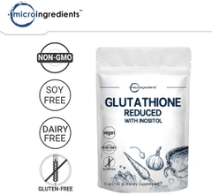 MICRO INGREDIENTS GLUTATHIONE REDUCED 500MG (142GRAM)