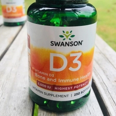 SWANSON VITAMIN D3 5000IU - 250 VIÊN