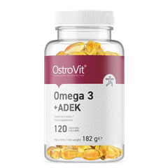 OSTROVIT OMEGA3 ADEK DẦU CÁ FISH OIL - 120 viên