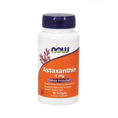 Now Astaxanthin 4mg, Viên uống tăng cường đề kháng. miễn dịch