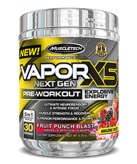 Muscletech VAPOR X5 Next Gen - (30 lần dùng)