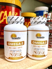 SOWELO OMEGA3 D3 K2 - 100 VIÊN