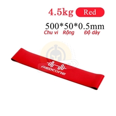 Mini Band Redcore - Bộ Dây Mini Band Kháng Lực (4 sợi)