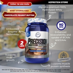 Precision Whey Protein 100% Hydrolyzed 2lbs - 28 Serving