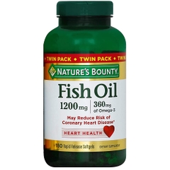 NATURE BOUNTY OMEGA3 DẦU CÁ FISH OIL - (180 VIÊN)