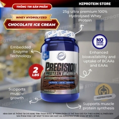 Precision Whey Protein 100% Hydrolyzed 2lbs - 28 Serving