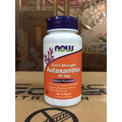 Now Astaxanthin 10mg (60 Viên)