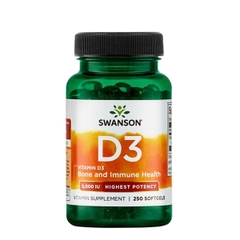 SWANSON VITAMIN D3 5000IU - 250 VIÊN