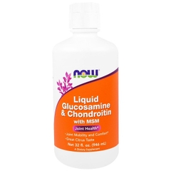 Now Liquid Glucosamine & Chondroitin With MSM ( 946ml )
