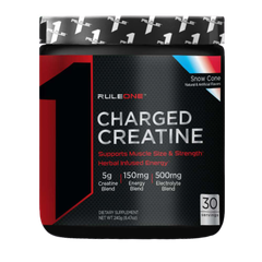 RULE1 CHARGED CREATINE  - TĂNG SỨC MẠNH, BỔ SUNG NĂNG LƯỢNG (30 LẦN DÙNG)