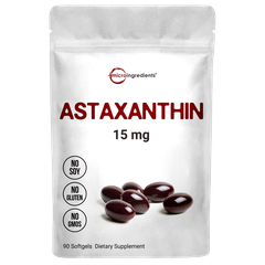 Micro Astaxanthin 12mg - Viên uông hàm lượng astaxanthin cao, chống oxy hóa cực mạnh