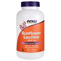 Now Sunflower Lecithin 1200mg