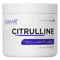 OSTROVIT CITRULLINE 210G - HỖ TRỢ TÁI TẠO CƠ BẮP VÀ CẢI THIỆN SỨC BỀN CƠ BẮP