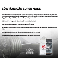 SUPER MASS GAINER - SỮA TĂNG CÂN CHẤT LƯỢNG (12 LBS)